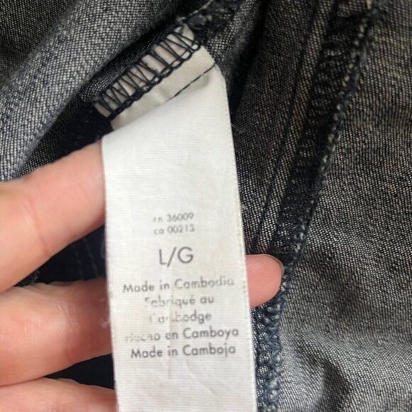 Calvin Klein denim button jacket Sz M - Picture 7 of 10